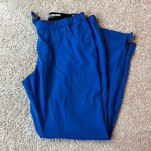 Royal Blue Skechers Scrub pants